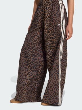 adidas Women's Originals Leopard Firebird Oversized Track Pants